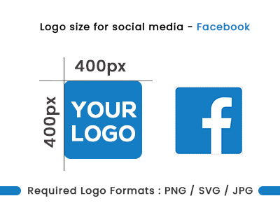 logo size for social media